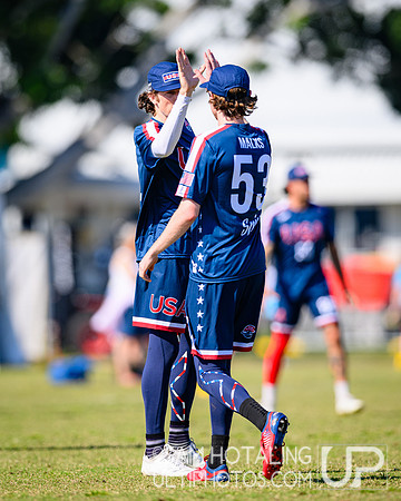 Men’s pool play during World Ultimate Championships at Runaway Bay Sports Precinct