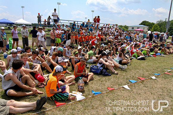 Awards Ceremony -- USAU 2012 HS Southerns