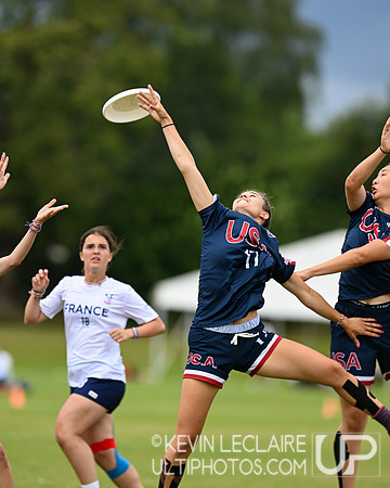 USA vs France U20 Women's - WJUC Thursday Round 2