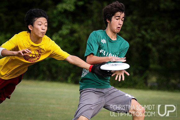 USA Ultimate Southern High School Regional Championships 2014 - Saturday