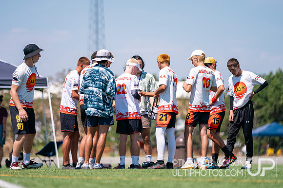 Pool play at 2024 USAU Youth Club Championship