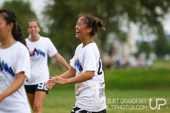 USA Ultimate YCC 2022 -- U20 Girls Sat Action