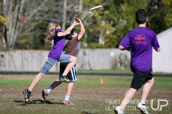 Action from the Sharon HS Spirit of the Game tournament
