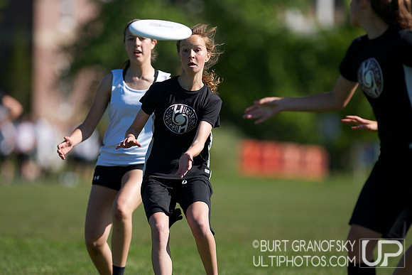 Girls Division, Saturday -- 2012 USAU HS Northeasterns