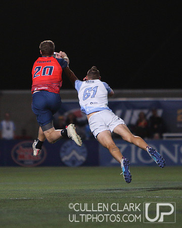 Minnesota Wind Chill vs. Carolina Flyers UFA Championship Weekend semifinal game at Zions Bank Stadium. Saturday, August 24, 2024
