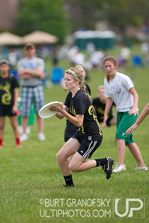 Girls Division, Sunday -- 2012 USAU HS Northeasterns