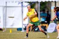 Mixed semifinals during World Ultimate Championships at Runaway Bay Sports Precinct