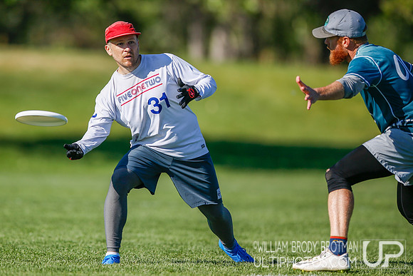 Day 2 of 2022 USA Ultimate Masters Championships