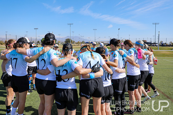 Day 1 of the WFDF 2024 World Masters Ultimate Championships
