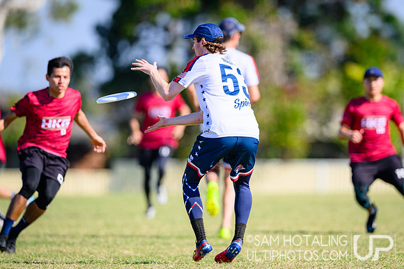 Men’s pool play during World Ultimate Championships at Runaway Bay Sports Precinct