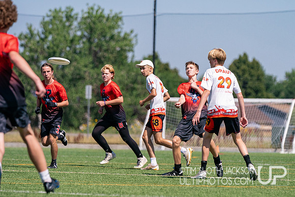 Pool play at 2024 USAU Youth Club Championship