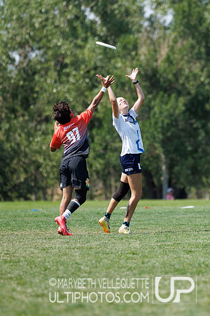 Monday action at the USA Ultimate Youth Club Championships. U-20