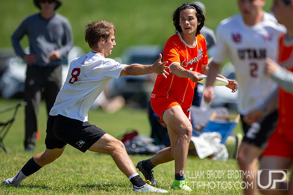 Day 2 of the USA Ultimate D-I College Championships