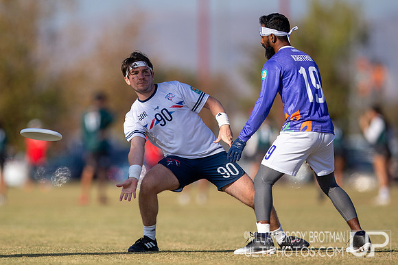 Day 3 of the WFDF 2024 World Masters Ultimate Championships