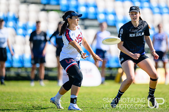 Women’s pool play during World Ultimate Championships at Runaway Bay Sports Precinct