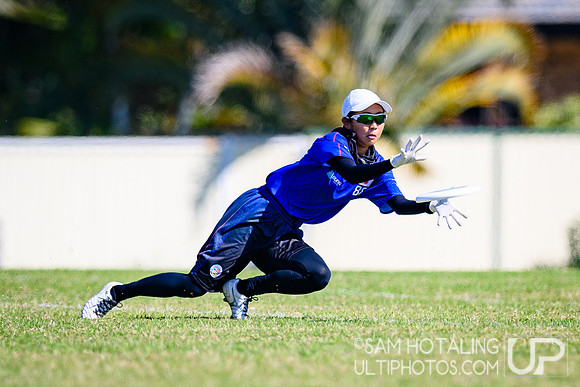 Mixed pool play during World Ultimate Championships at Runaway Bay Sports Precinct