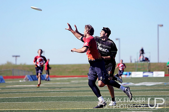 Saturday - Mixed Semifinals - 2013 USAU National Championships