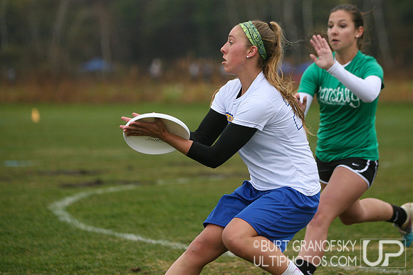 Saturday Action, Girls -- USAU 2014 HS Northeastern Championships