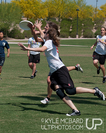 Sunday women's action from SW D-I Regionals 2012
