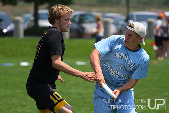 Saturday Open division action from 2012 College Nationals