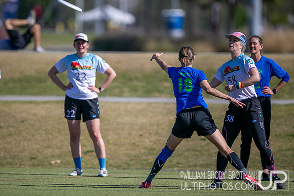 Day 1 of the WFDF 2024 World Masters Ultimate Championships
