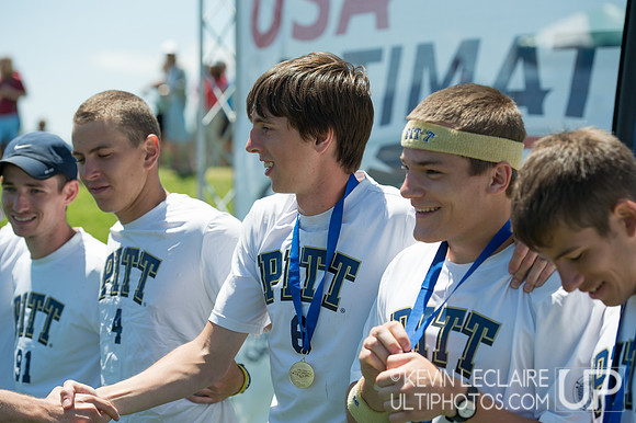 2012 USAU D-I College Championship Game Action