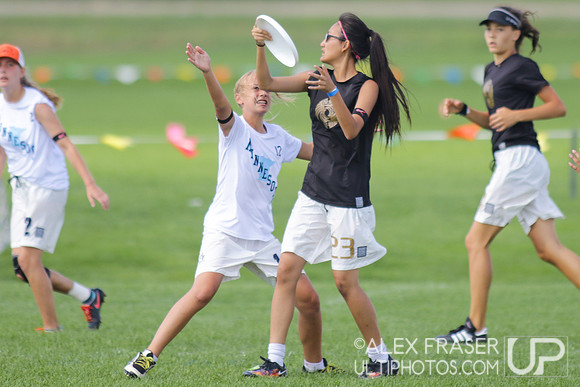 U16 Girls - Saturday - 2016 USAU Youth Club Championships