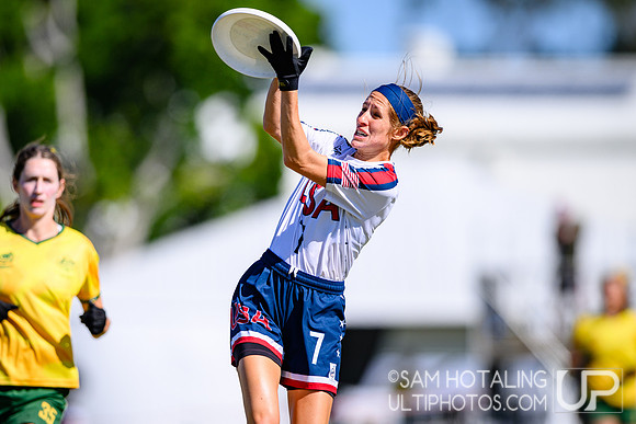 Pool play during World Ultimate Championships at Runaway Bay Precinct