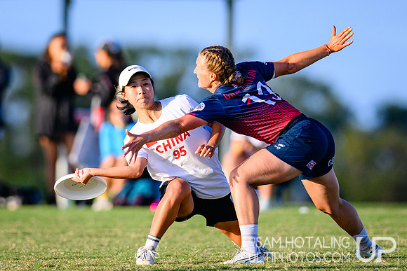 Women’s pool play during World Ultimate Championships at Runaway Bay Sports Precinct