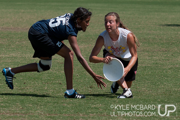 Sunday women's action from SW D-I Regionals 2012