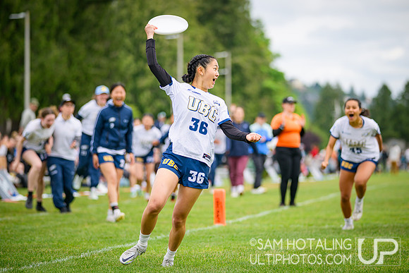 Pool play at USAU D-I College Championships