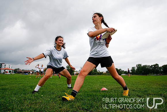 USA Ultimate YCC 2022 -- U20 Girls Sat Action