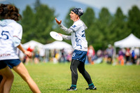 Pool play at USAU D-I College Championships