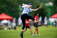 Blueberries vs Ellipsis in pool play at World Ultimate Club Championships