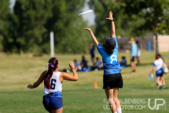 Pool play at USAU Youth Club Championships