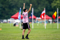 Buzz Bullets vs Seattle Sockeye in pool play at World Ultimate Club Championships