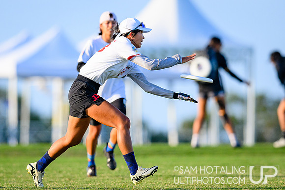 Women’s pool play during World Ultimate Championships at Runaway Bay Sports Precinct