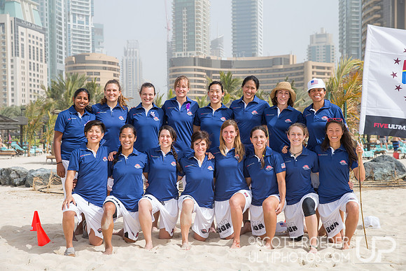 USA Women's Masters Team Photo - WCBU 2015