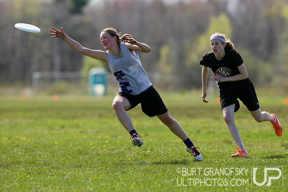 Sunday Action, Girls -- USAU 2014 HS Northeastern Championships