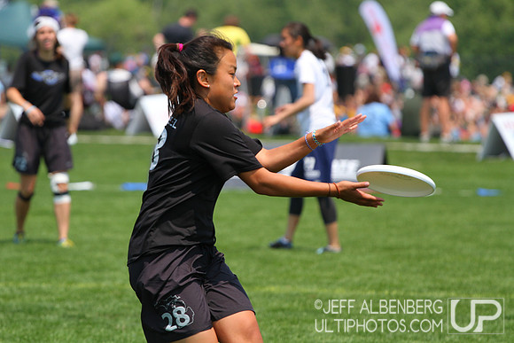 Saturday Women's division action from 2012 College Nationals