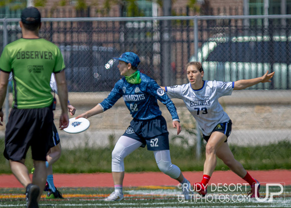 Milwaukee Monarchs vs Philadelphia Surge