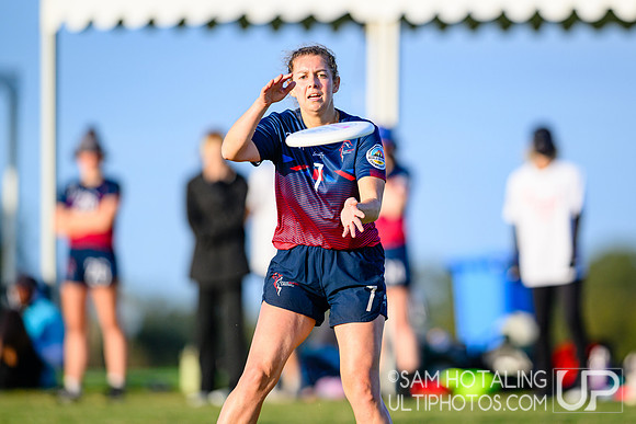Women’s pool play during World Ultimate Championships at Runaway Bay Sports Precinct