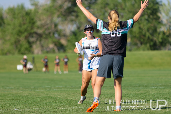 Pool play at USAU Youth Club Championships