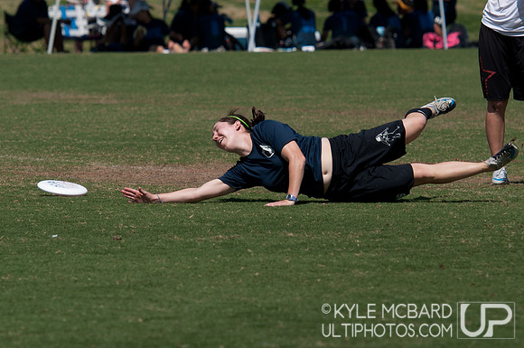 Sunday women's action from SW D-I Regionals 2012