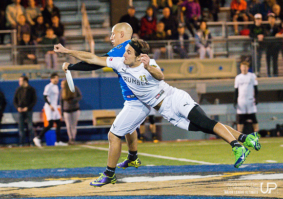 Week 2 - NY Rumble vs Philadelphia Spinners - April 19, 2014