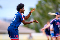 Mixed quarterfinals during World Ultimate Championships at Runaway Bay Sports Precinct