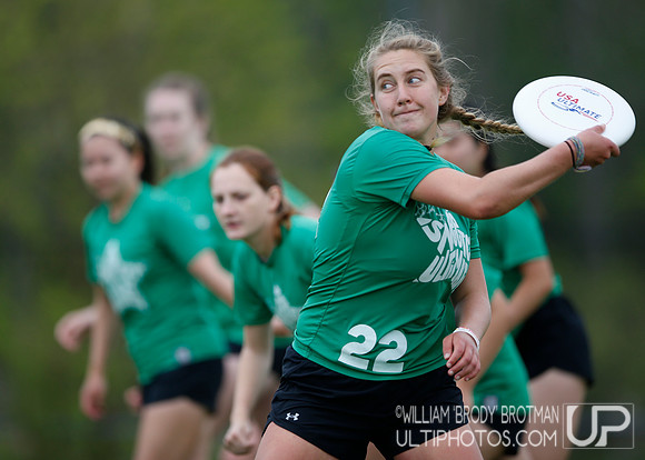 Day 1 of USA Ultimate 2022 D-III College Championships.