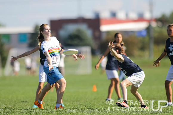 U16 Girls - Saturday - 2016 USAU Youth Club Championships