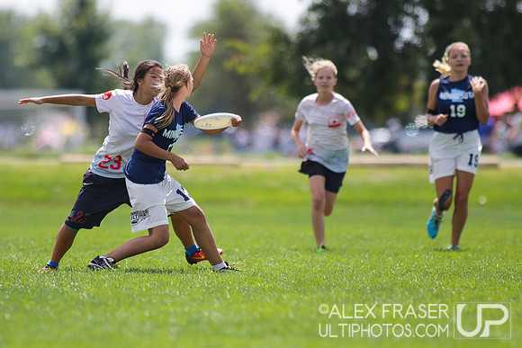 U16 Girls - Saturday - 2016 USAU Youth Club Championships