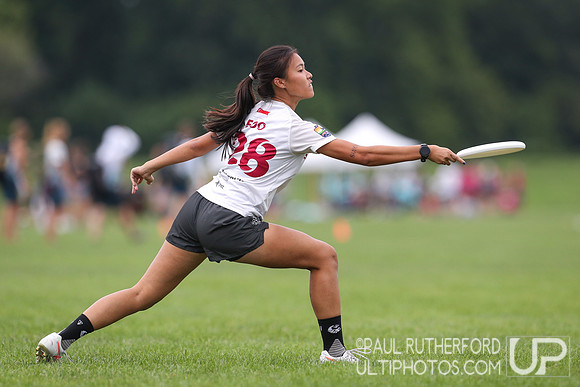 Salty and Pangolins at the 2022 World Ultimate Club Championships